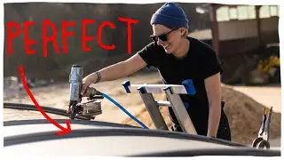 ok, this roof is incredible!! (Building a Tiny House)