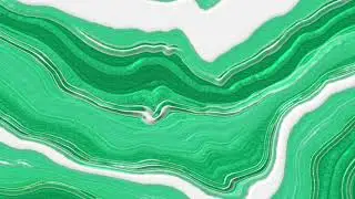 Animated green marble