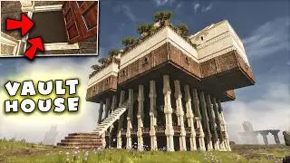 The Ultimate Solution for Storage! | VAULT HOUSE | Conan Exiles Enhanced