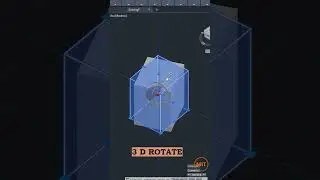 Master the 3D Rotate Command in AutoCAD!
