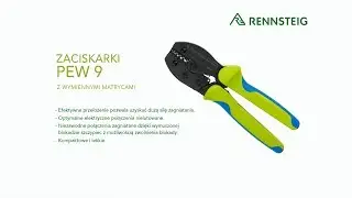 zaciskarki PEW 9 z wymiennymi matrycami