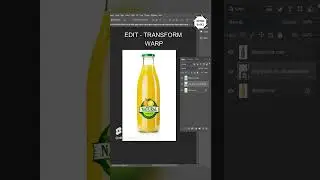Place Logo on Bottle in Photoshop 