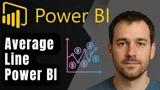 How to Add an Average Line in a Power BI Column Chart (2025 Step-by-Step Beginner Tutorial)