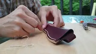 Making a Leather Sheath for Custom Mora 2/0 - Full