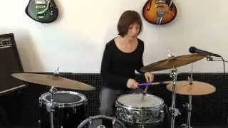 Beginner Drum Lesson 8 ♦ Open High Hat Before Snare