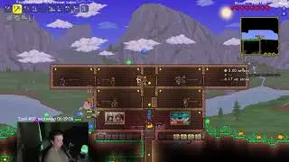 Terraria мастер мод + хардкор с 1 жизнью #2