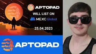 $APD - APTOPAD TOKEN CRYPTO COIN APTOS BLOCKCHAIN HOW TO BUY MEXC GLOBAL LAUNCHPAD APD STAKE APY DAO