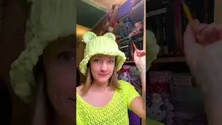 Связала игрушку по картинке из нейросети💜😇Полный МК по вязанию уже на моём канале. #нейросеть