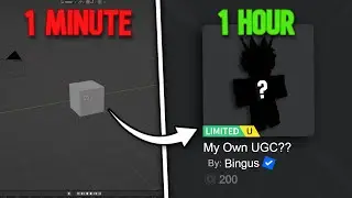 Making my OWN UGC in 1 HOUR🤯🔥
