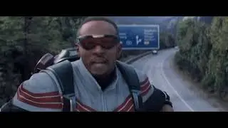 💥Сокол и зимний солдат.💀Спас друга🎥