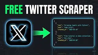 How to Scrape Twitter (X) Tweets by Keyword for FREE (API Tutorial)