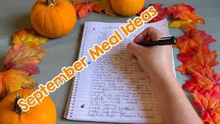 September Meal Ideas