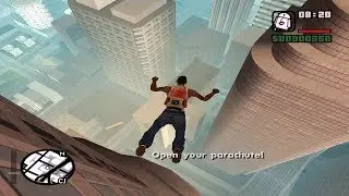Grand Theft Auto: San Andreas - Highest Building Jump with Parachute - Gameplay (HD)
