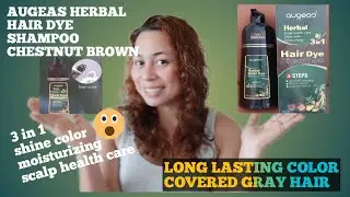 AUGEAS HERBAL HAIR DYE SHAMPOO / REVIEWS | leonora leonor