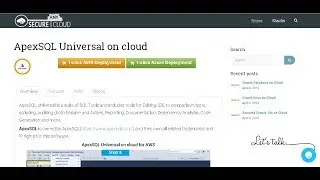 Ready SQL Tool ApexSQL Universal on Windows 2012 R2 Deploy on Azure , AWS and Google Cloud Platform.