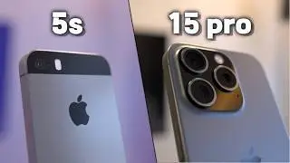 iPhone Evolution: 5s vs 15 Pro Comparison