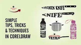 Envelope Text in Shape Effect in CorelDraw | Coreldraw Tutorial