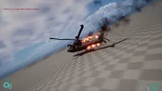 Helicopter Game Project Unreal Engine 5 Collision Damage