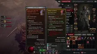 Diablo IV Rouge end game gameplay