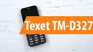 Распаковка Texet ТМ-D327 / Unboxing Texet ТМ-D327