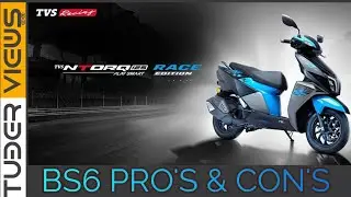 TVS NTORQ 125 BS6 Pro's & Con's #tvsntorq @TUBERVIEWS