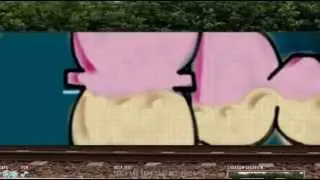 How draw simple graffiti in 
