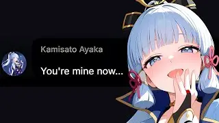 Flirting With Ayaka Gone Wrong 😳 | Yodayo Tavern AI