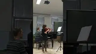 Offenbach - Can Can and Nicolo Paganini - Capriccio (my first public performance on the violin)
