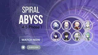 [4.5 Spiral Abyss Phase 1] Monohydro Neuvillette-Furina and Archon Core Team