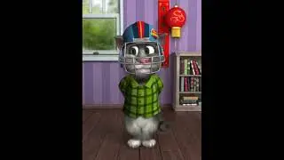Talking Tom doing a insanegaz video