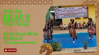 PENTAS SENI KELAS 3 HGN DAN HUT PGRI KE-79 DI SDN 3 MUJI RAHAYU