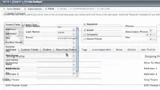 Creating Opt in Web Forms Step #3 - Video 3