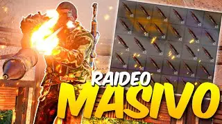 RAIDEAMOS esta BASE ENORME Y nos HACEN COUNTER RAID