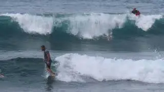SCORING EARLY MORNING SURFING WAVE AT SECRET SPOT. 4K