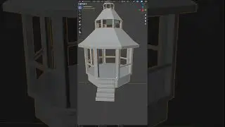 [Gazebo] Blender Low Poly Modeling Day 354/365 