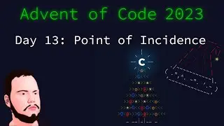 Advent of Code 2023 Python - Day 13: Point of Incidence