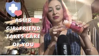 ASMR Girlfriend takes care of you After Work|Roleplay
