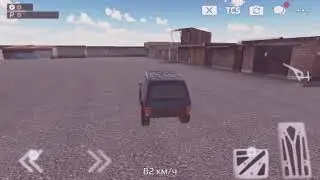 Kак вылететь за карту на гаражах в RRO