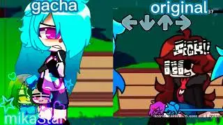 vs Nusky/skyverse/FNF×Gacha 💙😳