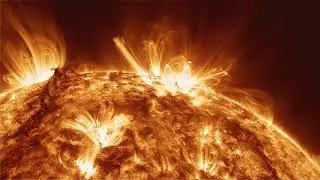 Sun Pictures from NASA Meet VFX - 4K