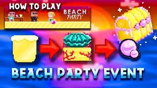 HOW TO GET PEARLS!! (Beach Party Update) | Growtopia