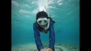 グアム タモンビーチ早朝スイムMorning swim Tumon beach Guam