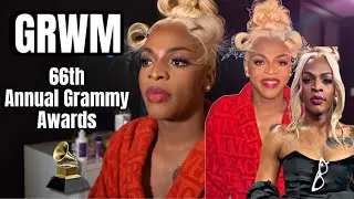 Miss Renee Attends The 66th Annual Grammy Award Show...