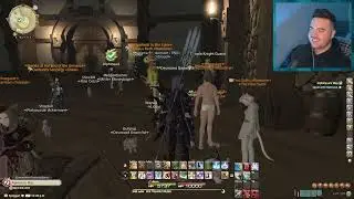 FFXIV players show streamer something cool