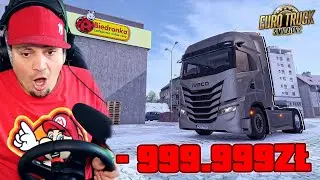🚛 I BOUGHT A NEW IVECO FOR PLN 1,000,000 AND I'M DRIVING AROUND BYTOM! | Euro Truck Simulator 2
