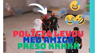+18 [REVOADA RJ] - GTA RP !! A polícia levou meu AMIGO preso !!