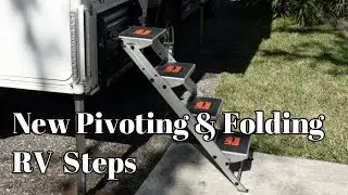 New Pivoting & Folding RV Steps - Enhanced Design