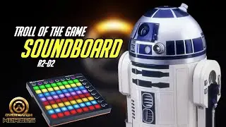 R2D2 Funny Moments - Overwatch Soundboard Trolling
