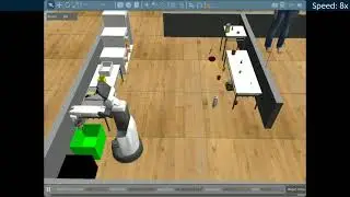 RoboCup@Home DSPL 2021: Clean Up Test Run
