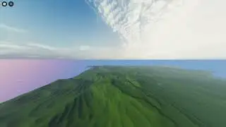 Mountainous Roblox Terrain Freecam